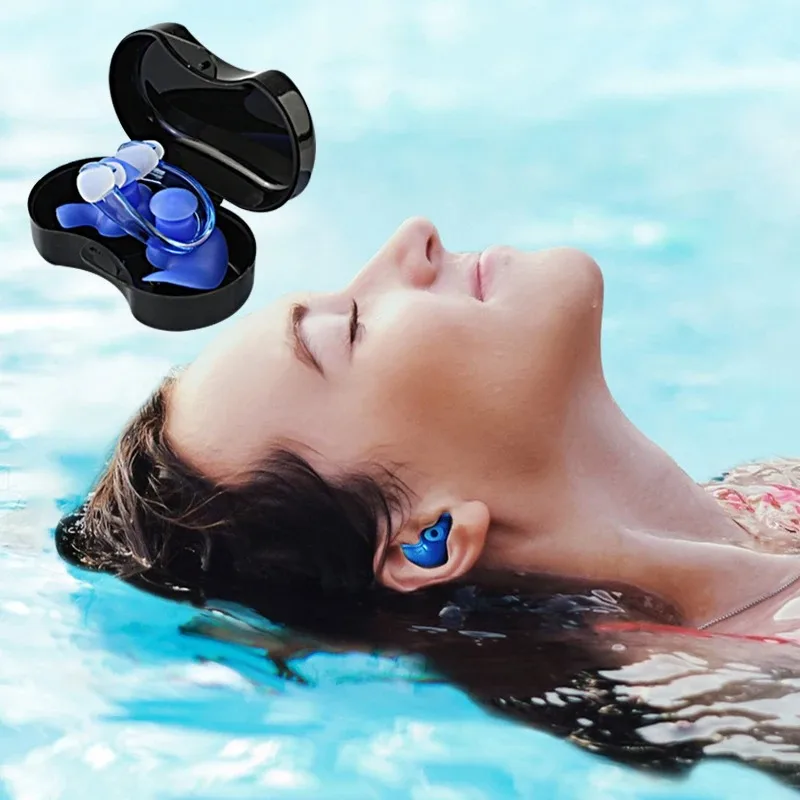 protetor auricular natação silicone