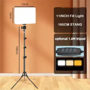 luz de vídeo led profissional