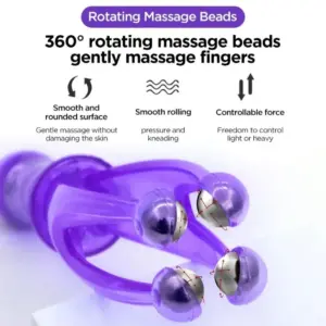 rolo massageador de dedo
