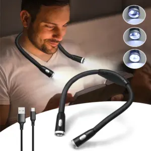 luz de leitura led de pescoço