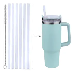 canudo reutilizável com escova de limpeza