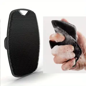 escova de silicone esfoliante portátil