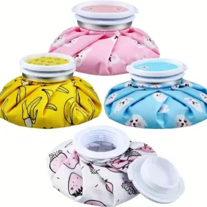 bolsa de gelo reutilizável com desenho animado