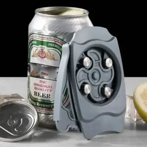 abridor de latas de cerveja multifuncional