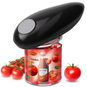 abridor de latas elétrico automático