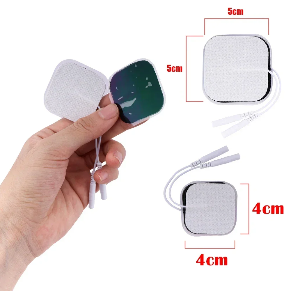Almofadas Eletrodo Tens 5x5cm Não Tecido Adesivo - Imagem 4