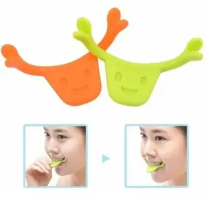 corretor de sorriso facial de silicone