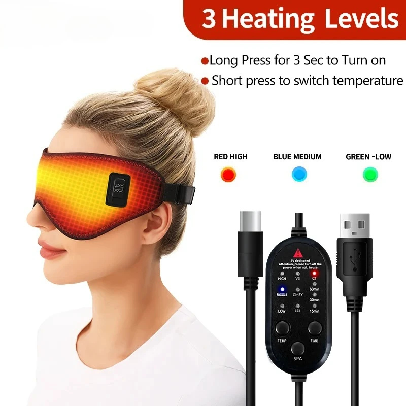 Máscara de Massagem Térmica para os Olhos - Imagem 3