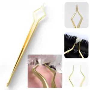 pinça extensão cílios