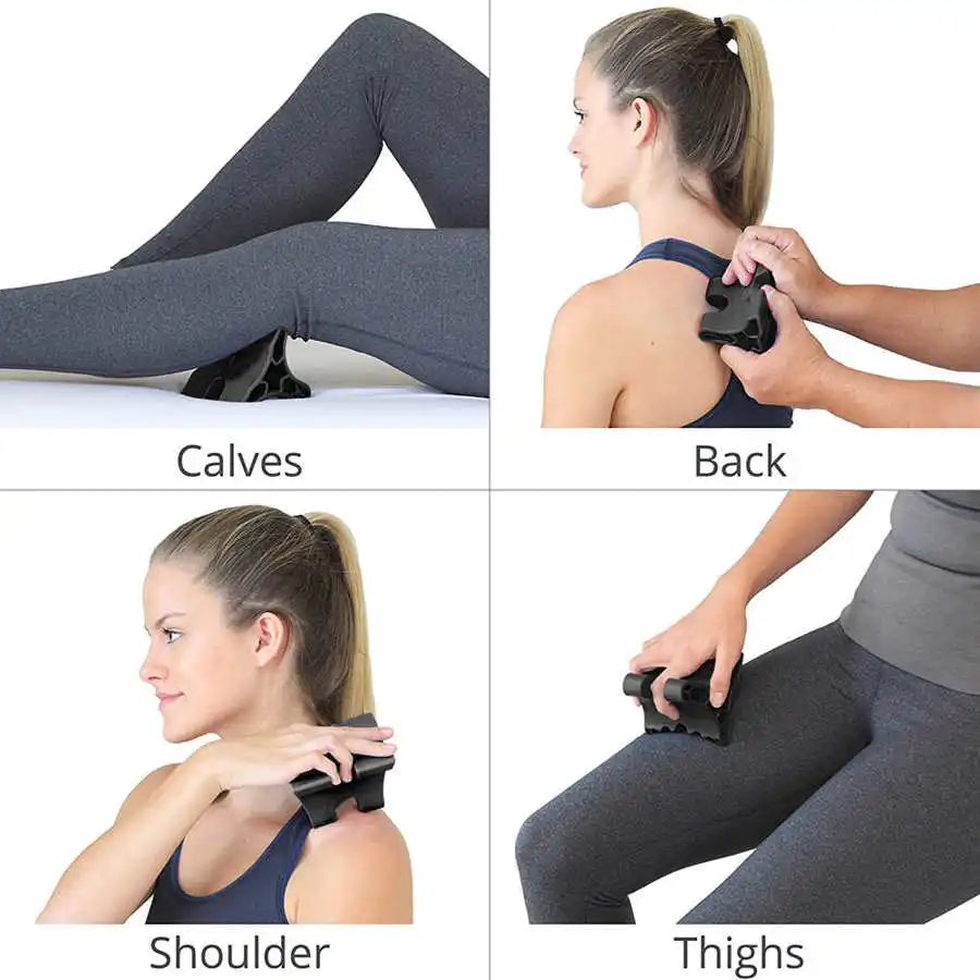 Massageador Manual Pescoço e Corpo Liberação Occipital Azul - Imagem 6
