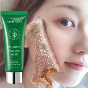 máscara facial de limpeza profunda