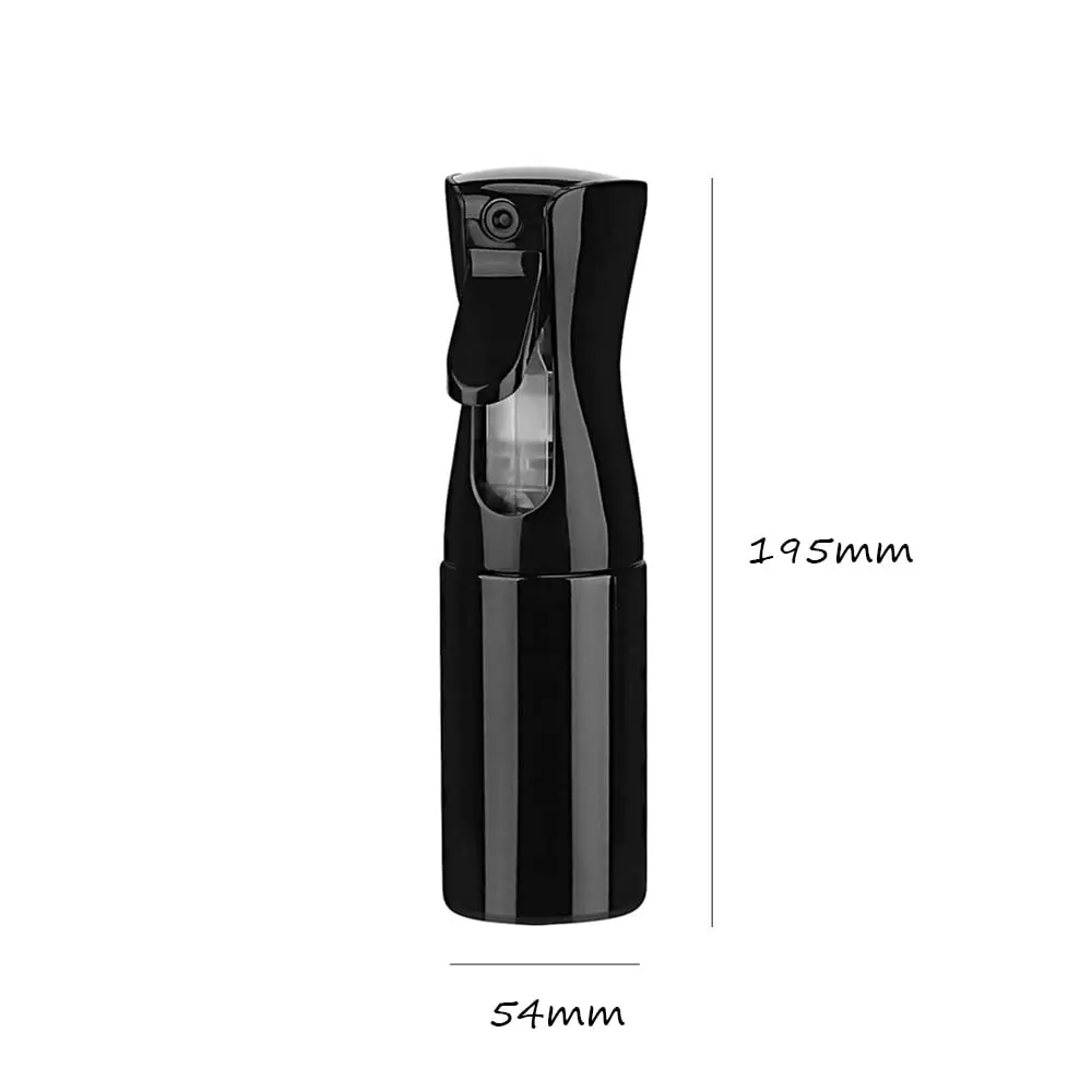 Pulverizador Contínuo 200ml Cabeleireiro Barbeiro Cinza Claro - Imagem 6
