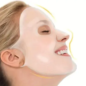 máscara de silicone 3d capa
