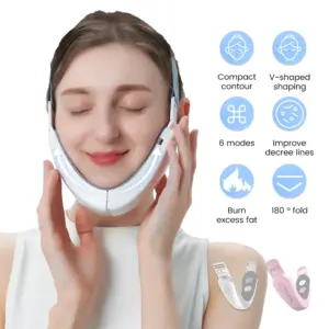 massageador facial ems v-face