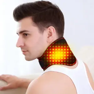 colar térmico de luz vermelha