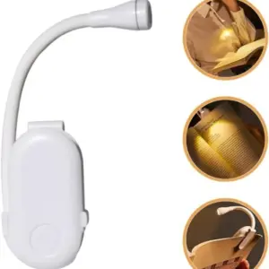 luz de leitura clip-on usb