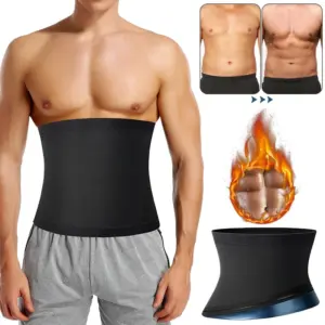 cinto masculino redutor sauna abdominal
