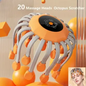 massageador de couro cabeludo polvo