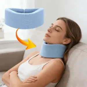 suporte cervical ajustável de espuma