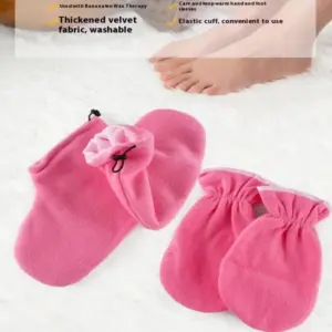 luvas de cera de parafina para mãos