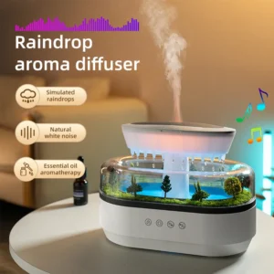 umidificador de aroma gota de chuva