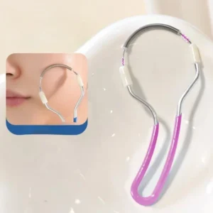 removedor de pelos faciais com mola