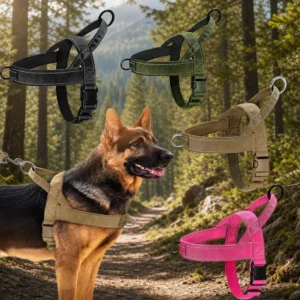 coleira tática nylon 1000d para cães