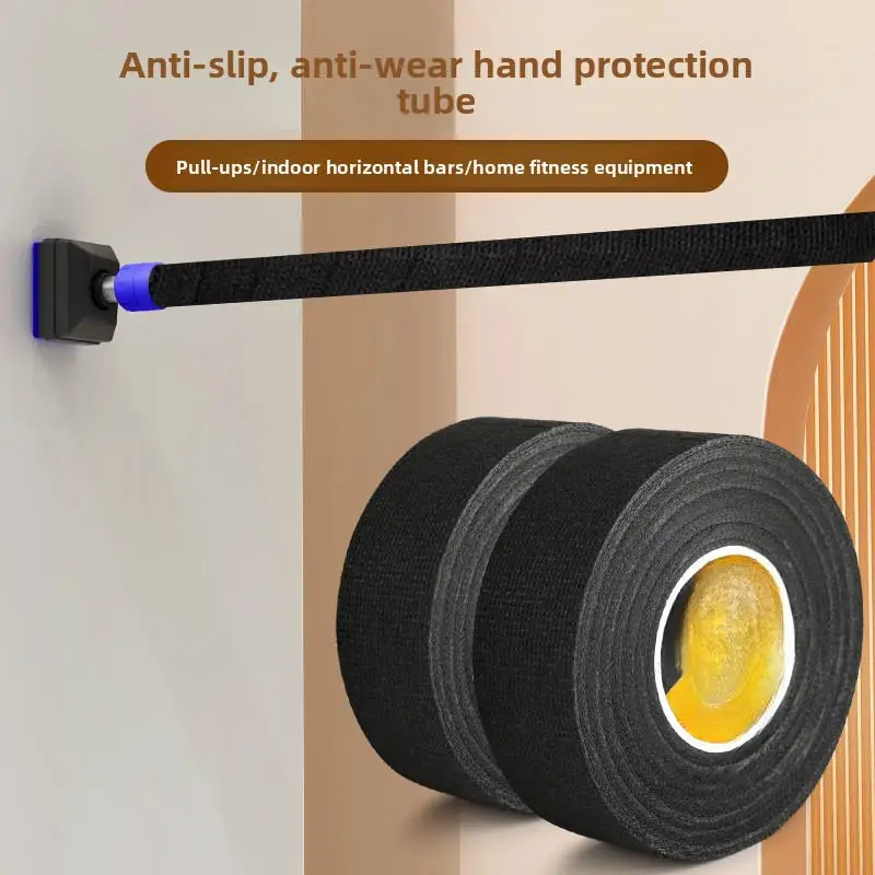 Fita Adesiva Elástica Antiderrapante para Guidão de Bicicleta Preto - Imagem 6