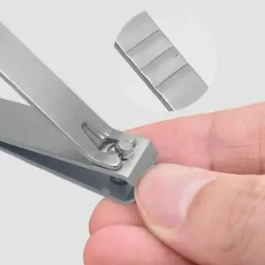 cortador de unhas lâmina reta