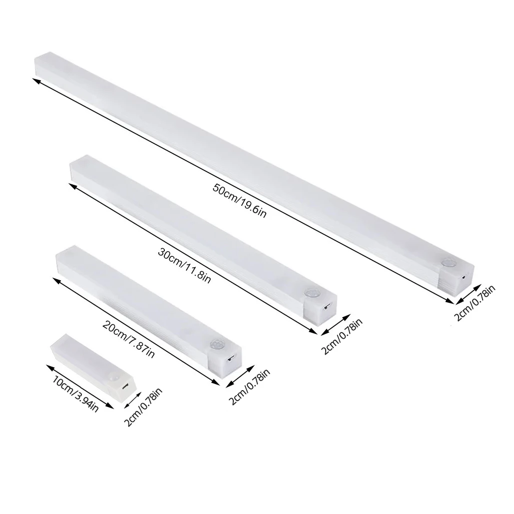 Lâmpada LED com Sensor de Movimento USB-C Recarregável para Armário - Imagem 4