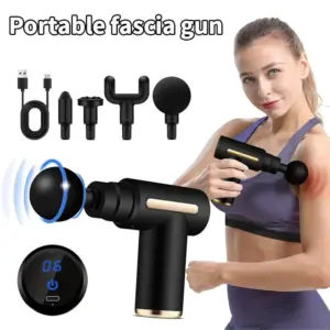 pistola de massagem mini portátil
