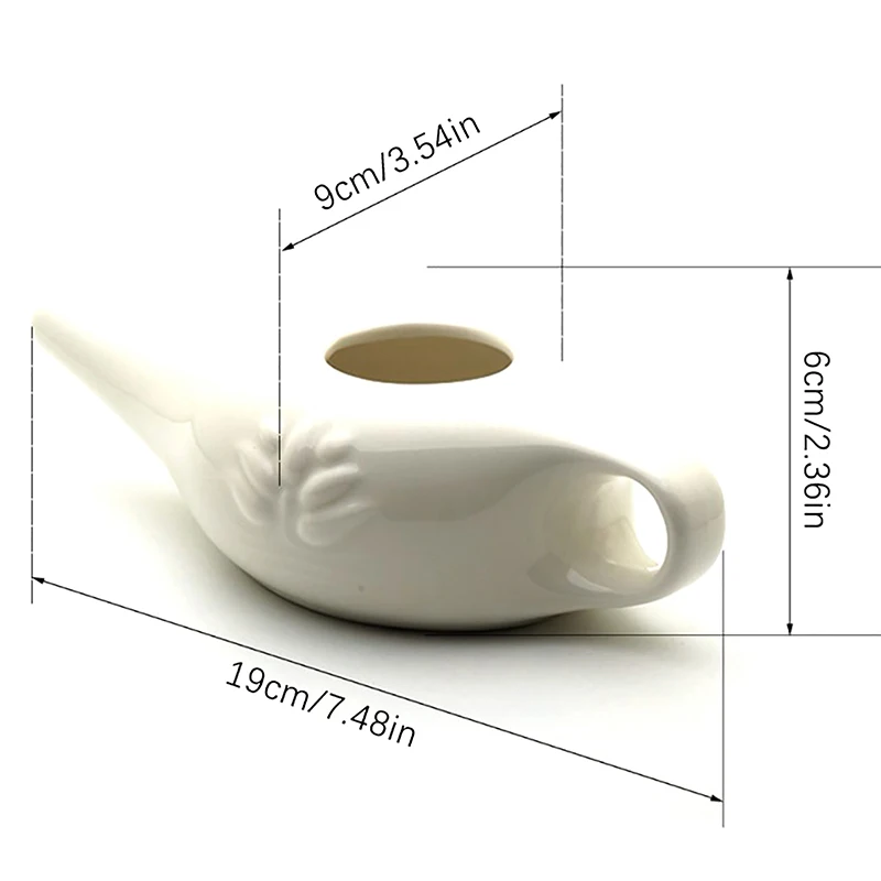 Panela Neti Cerâmica para lavagem nasal 250ml - Imagem 6