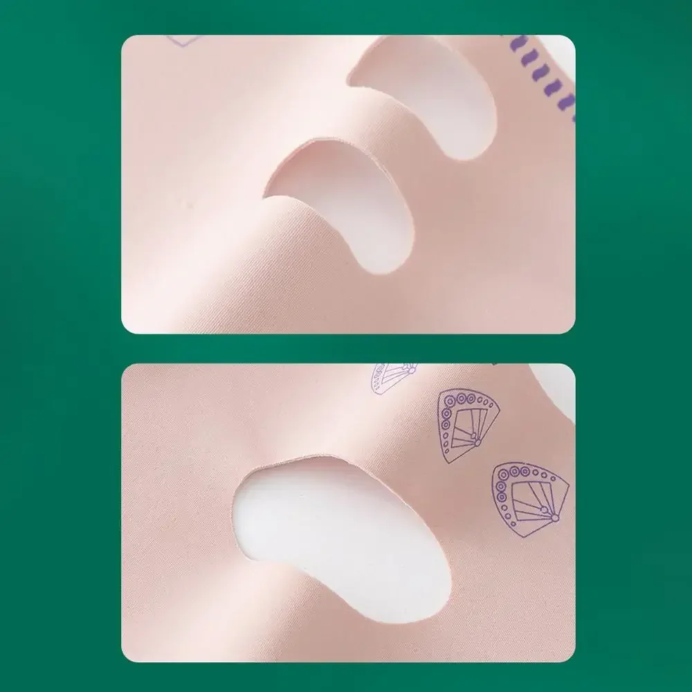 Mento Faixa Modeladora Facial V-Line Rosa - Imagem 3