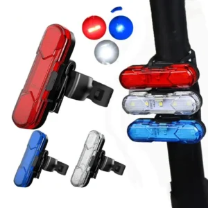 lanterna traseira led recarregável para bicicleta