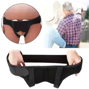 cinto de hérnia inguinal ajustável
