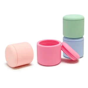 frascos de silicone portáteis para viagem