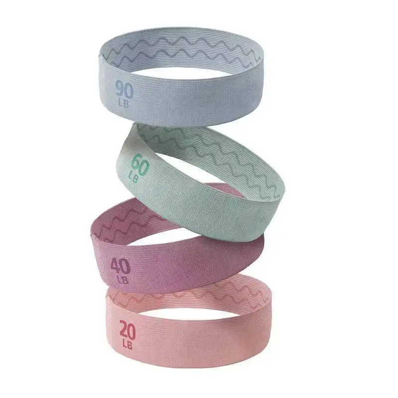 Faixa de Resistência Círculo Poliéster/Látex para Fitness - Imagem 3