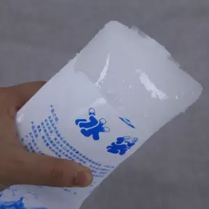 saco de gelo reutilizável de injeção de água