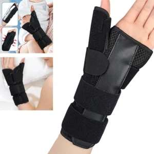 cinta de pulso com suporte de polegar