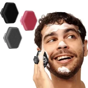 escova de limpeza facial de silicone