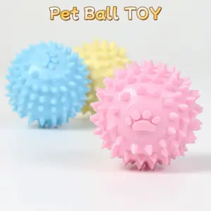 bola de borracha interativa para cães e gatos