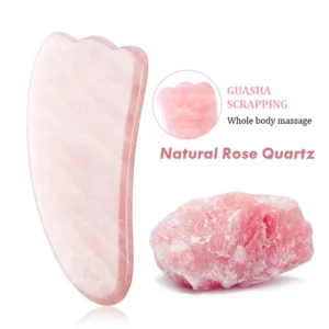 pedra gua sha facial de jade natural