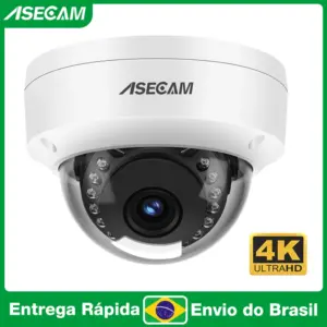 câmera de segurança ip externa 8mp 4k