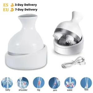 massageador elétrico sem fio 3d