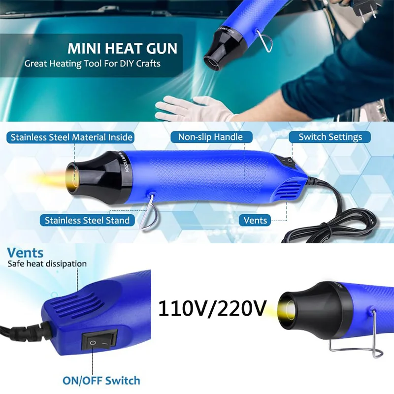 Mini Pistola de Calor Portátil 300W - Imagem 3