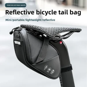 bolsa de selim traseira impermeável