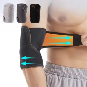 cotoveleira de compressão para braço
