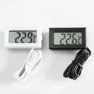 termômetro digital mini lcd com sonda