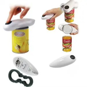 abridor de latas elétrico automático