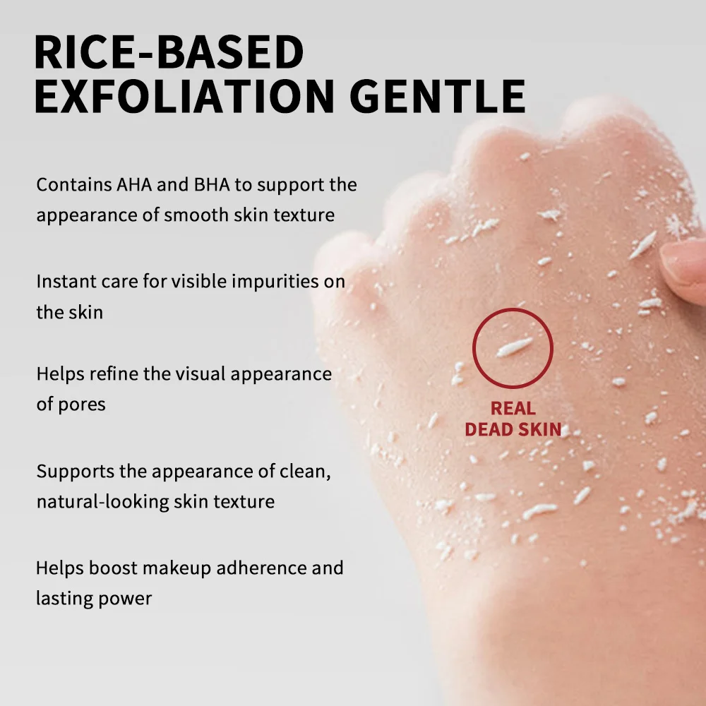 Lakerain Ampola Esfoliante de Arroz 80ml - Imagem 5